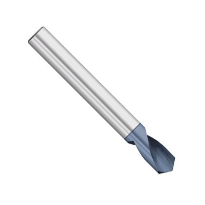 Kodiak Cutting Tools Kodiak138756 Solid Carbide Spotting Drill 2 Flute Shank 1 Length Of Cut 4 Overall 3 8 Diameter