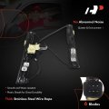 Front Driver And Passenger Side Electric Power Window Regulator With Motor For Jaguar Xf 2016-2023 2-pc Set