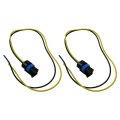 2x Wire Connector Pigtail Plug Temperature Sensor Headlight Harness For 1982-2000 Plymouth 