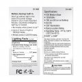 Satco S11469 8-watt Led A21 Bulb With Battery Backup 60-watt Replacement 5000k Case Qty 24 White