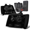 Auto Dynasty Halogen Model Factory Style Headlight Lamps Assembly Tool Kit Compatible With Chevy Tahoe Suburban 1500 2500