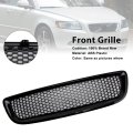 Gloss Black Front Bumper Honeycomb Grille Grill For Volvo S40 V50 2008 2009 2010 2011 2012 Facelift 617215170871 30744914