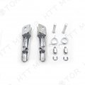 Smt-black Front Rear Foot Peg Footrest Kit Compatible With Cbr 1000rr 2004-2012 Cbr 600rr 2003-2006 Cb 1000r 2008-2012
