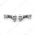 Smt-black Front Rear Foot Peg Footrest Kit Compatible With Cbr 1000rr 2004-2012 Cbr 600rr 2003-2006 Cb 1000r 2008-2012