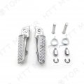 Smt-black Front Rear Foot Peg Footrest Kit Compatible With Cbr 1000rr 2004-2012 Cbr 600rr 2003-2006 Cb 1000r 2008-2012