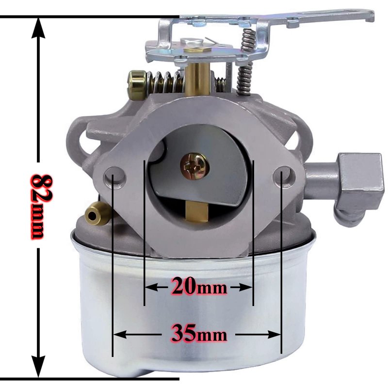 Carburetor For Tecumseh Hs50 And Hssk50 Snowblower Engines Replaces 640084 632107a 640299 Fits Lh195sa Lh195sp Ohsk110 Ohsk120