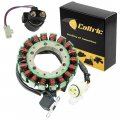 Caltric Stator Solenoid Compatible With Warrior 350 Yfm350 2002 2003 2004