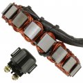 Caltric Stator Solenoid Compatible With Warrior 350 Yfm350 2002 2003 2004