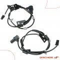 A-premium Abs Wheel Speed Sensor Compatible With Hyundai Models Tiburon 2003-2004 Front Driver And Passenger Side 2-pc Set