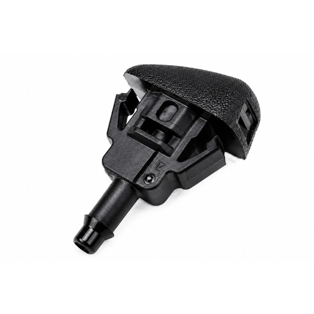 Windshield Washer Nozzle For Chevy Silverado 3500 Hd 2020 2022 Black Plastic Clip Attachment 0 236 In 6 Mm Hose Port