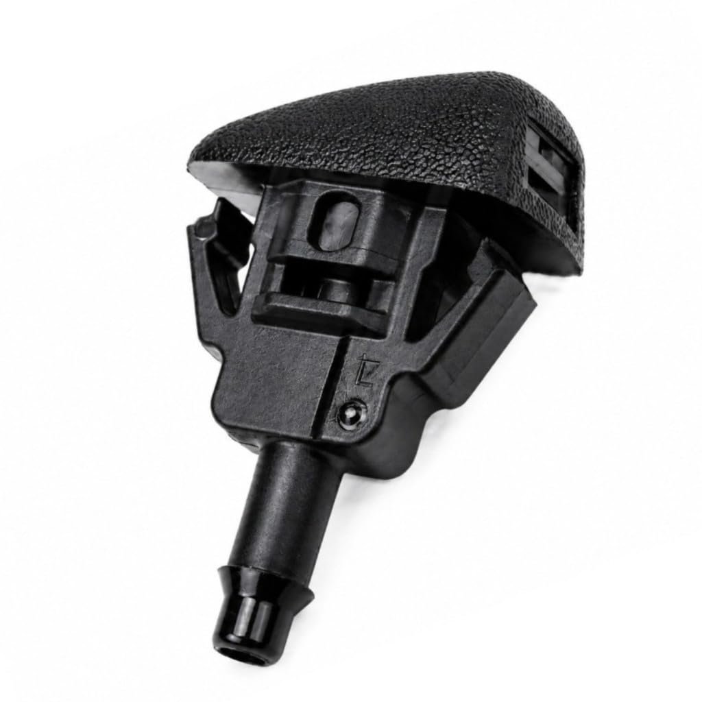 Windshield Washer Nozzle For Chevy Silverado 3500 Hd 2020 2022 Black Plastic Clip Attachment 0 236 In 6 Mm Hose Port