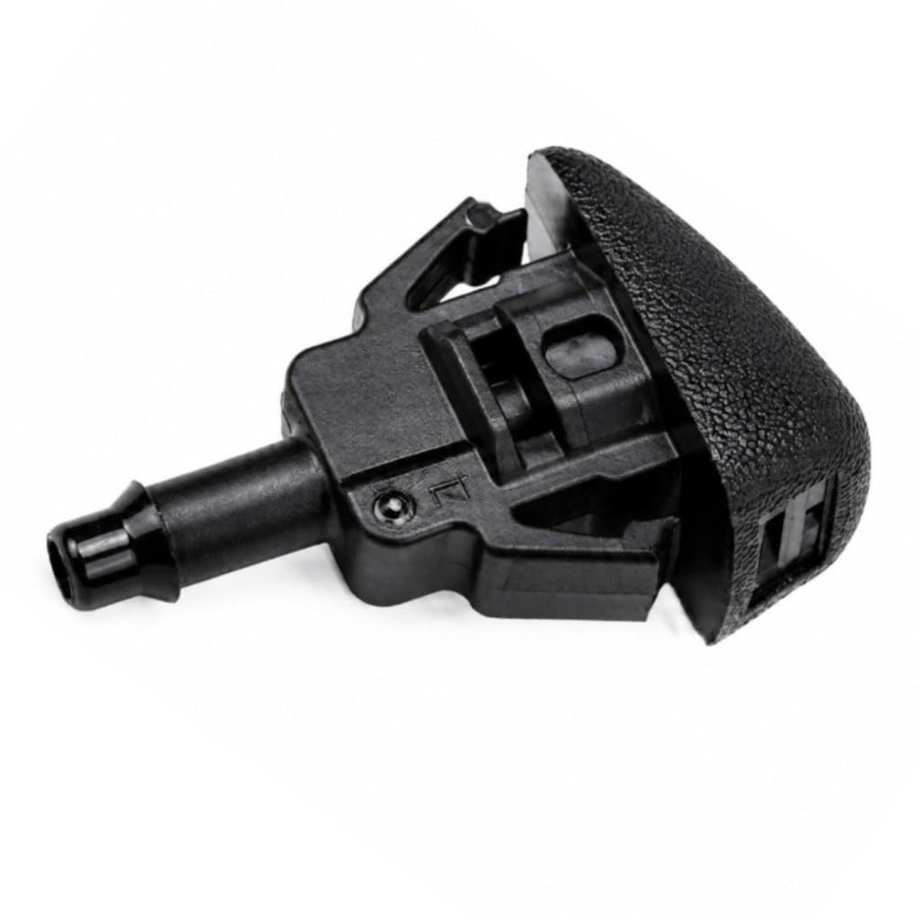 Windshield Washer Nozzle For Chevy Silverado 3500 Hd 2020 2022 Black Plastic Clip Attachment 0 236 In 6 Mm Hose Port