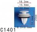 Autobahn88 Trim Panel Clip Compatible With Toyota Oem 90467a0005 90467t0019 Pack Of 20