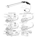 Kimiss Power Sliding Door Cable Kit Accurate Fit Stable Spool Control Repair For Automotive Maintenance Left Side