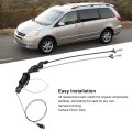 Kimiss Power Sliding Door Cable Kit Accurate Fit Stable Spool Control Repair For Automotive Maintenance Left Side