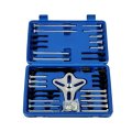 46 Pcs Harmonic Balancer Puller Set Steering Wheel Flywheel Crankshaft Pulley 