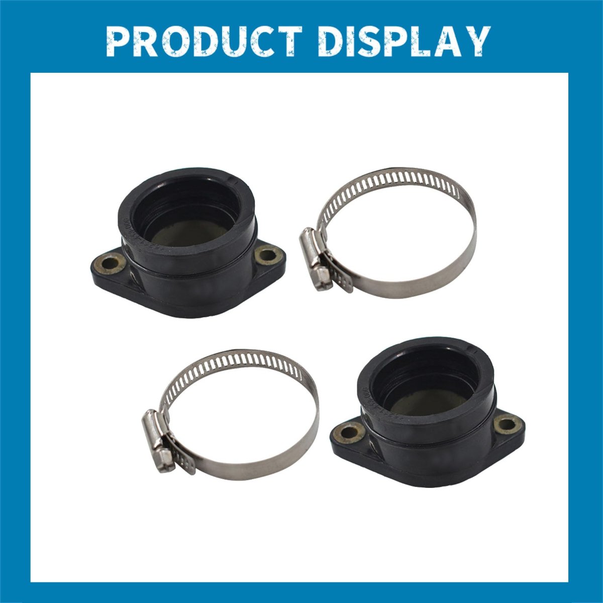 Carburetor Intake Joint Boot Holder Adapter Replacement For Honda Cm400c Cm400e Cm400t Nighthawk450 1978-1986