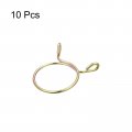 Uxcell Fuel Line Hose Clips 10pcs 30mm Id Fit 31 5-32mm Od 65mn Steel Water Pipe Air Tubing Spring Clamps For Motorcycle
