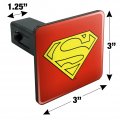 Superman Cape Logo Tow Trailer Hitch Cover Plug Insert