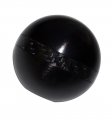 8x1 25mm Black Round Ball Shift Knob With Carbon Fiber Ring Billet Aluminum Manual Automatic Transmission Stick Selector 
