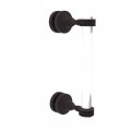Allied Brass Pg-407d-8sm Pacific Grove Collection 8 Inch Single Side Dotted Accents Shower Door Pull Oil Rubbed Bronze 