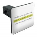 Cuny School Of Law Primary Logo Tow Trailer Hitch Cover Plug Insert 1 4 Inch 25