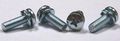 1 4-20 X In Sems Screws With Split Lock Washer Phillips Pan Head Zinc Plated Steel 1000 Piece Carton 