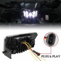 Sautvs Led Headlight Assembly For Polaris Sportsman 17-23 Head Light Front Lamp With High Beam Drl Turn Signal Xp 1000 Sp 850