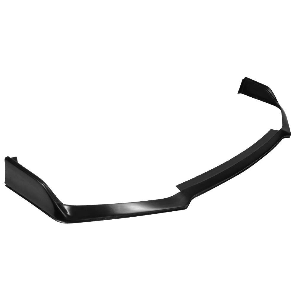 Ikon Motorsports Front Bumper Lip For 2017-2021 Honda Civic Hatchback Si Coupe Sedan 10th Gen Tr Style Unpainted Pu Air Dam