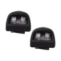 License Plate Light Assembly Pair For Chevy Silverado 2500 3500 Hd 2007 To 2014 Capa Certified Replacement Gm2870102 And 