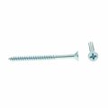 Prime-line Wood Screw Flat Head Phillips 12 X 3 In Zinc Plated Steel Pack Of 50