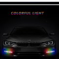 Car Drl Wind Powered Daytime Running Lights 2pcs 8leds Auto Light Bulb Colorful Lighl Wind Powered Daytime Running Lights 2pcs