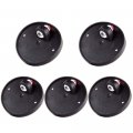 Ocpty Cab Marker Light 5pcs Round-shape Top Roof Running Base Fit For Gmc Chevy Trucks