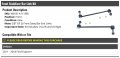Front Stabilizer Bar Link Kit 2 Piece Compatible With 2011-2018 Ford Explorer