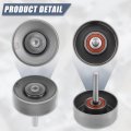 X Autohaux 06e903341e Car Accessory Drive Belt Idler Pulley Deflection Guide For Audi A4 2 0l 2016 A6 3 2009-2018