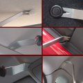 Polarlander 5pcs Auto Interior Repair Removal Tool Car Door Panel Engine Cover Fender Fastener Clips Installer Tools