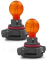 2pcs Psy24w Headlight Fog Light Bulb Dc12v 24w Front Turn Signal Drl Parking Lights Replacement Yellow Amber 3000k-4000k 