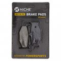 Niche Brake Pad Set For Kawasaki Z1000 43082-0111 43082-0113 Front Rear Organic