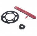 Fits Yamaha 01-02 Wr426f 00-02 Yz426f Red Non O Ring Chain Sprocket Black 15 50 114