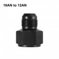 X Autohaux 2pcs Car Female An12 12an To Male An10 10an Flare Hose Reducer Fuel Line Fitting Adapter Oil Cooler Bulkhead