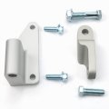Jetuplusllc Two 6061 Aluminum Brackets Fits Jeep Xj Cherokee Wrangler 4 0l Alternator Relocation 