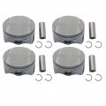 Secosautoparts Standard Size Complete Piston Set Compatible With Kia Forte 1 8l L4 Dohc 16v 2011-2016 23041-2e100