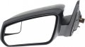 Kool Vue Mirror For 20-2012 Ford Mustang Driver Side With 1 Paintable And 1 Textured Black Cap Blind Spot Glass Power 