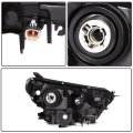 Headlight Assembly For Toyota Rav4 2016 2018 Driver Side Black Housing Amber Reflector Oe 81170 0r080