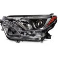 Headlight Assembly For Toyota Rav4 2016 2018 Driver Side Black Housing Amber Reflector Oe 81170 0r080