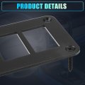 X Autohaux 5 Way Rocker Switch Panel Housing Holder Black Aluminium Bracket With Screws For Car Marine Boat Truck Rv Suv Atv