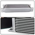 G-plus Universal Silver An10-10an 19 Row Engine Transmisson Oil Cooler Kit Aluminum