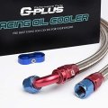 G-plus Universal Silver An10-10an 19 Row Engine Transmisson Oil Cooler Kit Aluminum