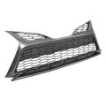 Gray Front Bumper Lower Grill Honeycomb Mesh Grille Without Sensor Holes For 2021 2022 Camry Se Xse Sedan 4 Door