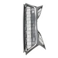 Gray Front Bumper Lower Grill Honeycomb Mesh Grille Without Sensor Holes For 2021 2022 Camry Se Xse Sedan 4 Door